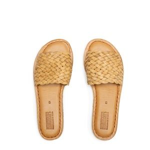 Mohinders Woven Sandal in Honey